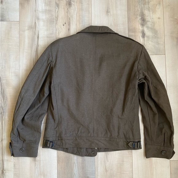 Authentic Army - Green Button-Up Jacket - Picture 2 of 2